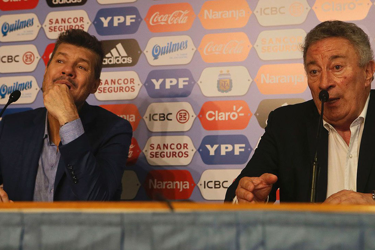 Segura y Tinelli se vuelven a reunir por transición en AFA