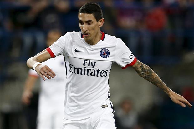 Angel Di María convirtió dos goles en la victoria de PSG