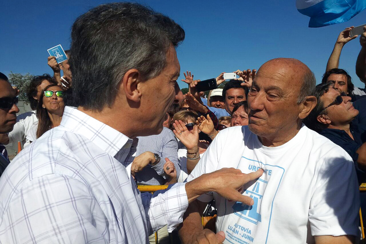 Macri: «Obra que comienza no para hasta terminarse»