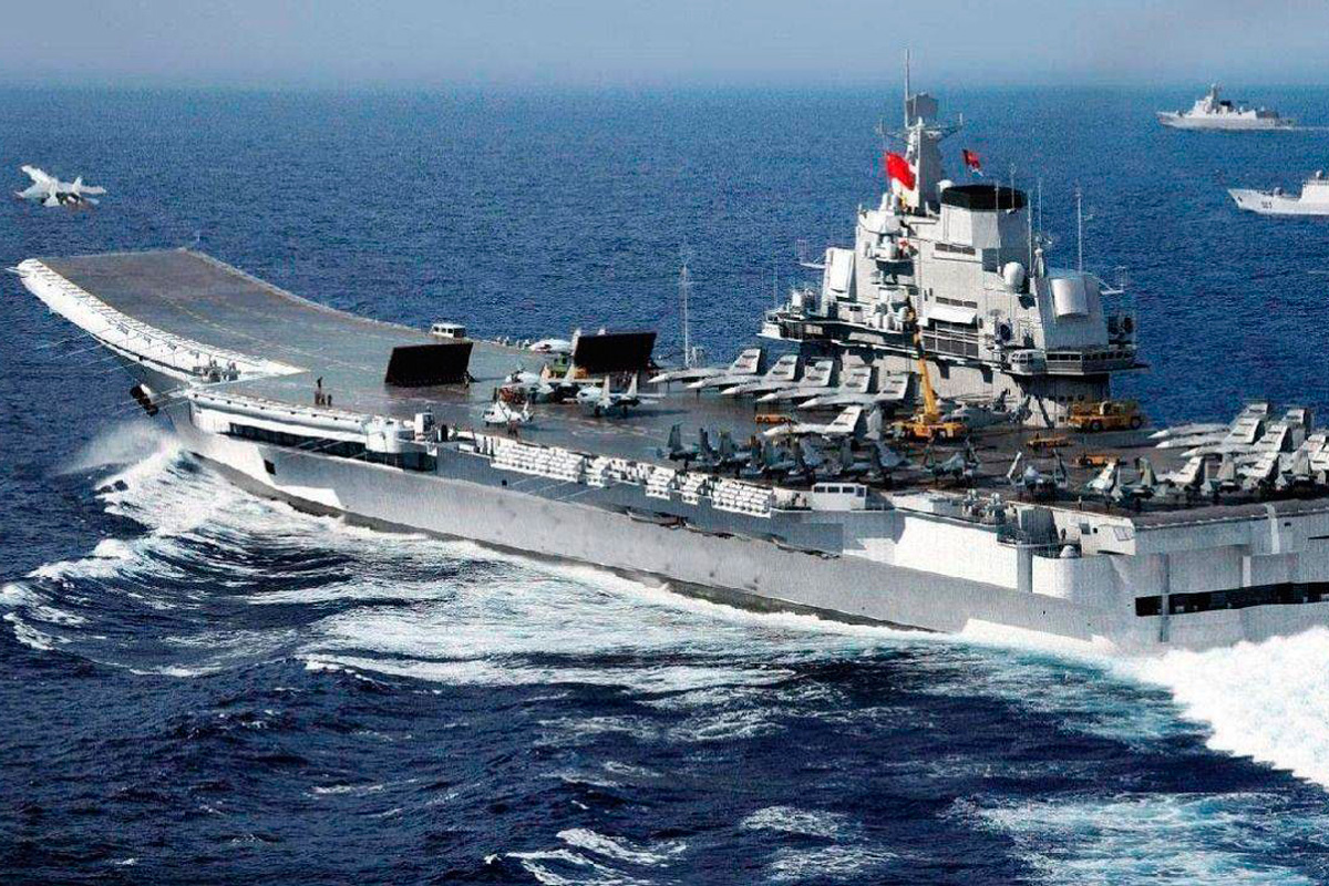 China construye su segundo portaaviones