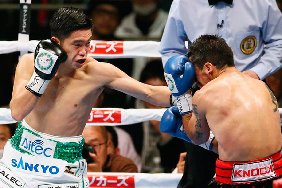 Reveco no pudo con Ioka y perdió por knockout técnico