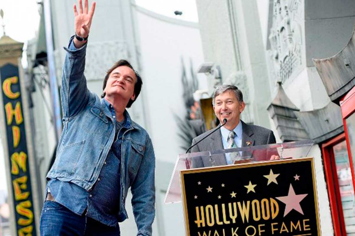 Tarantino ya tiene su estrella en el Paseo de la Fama