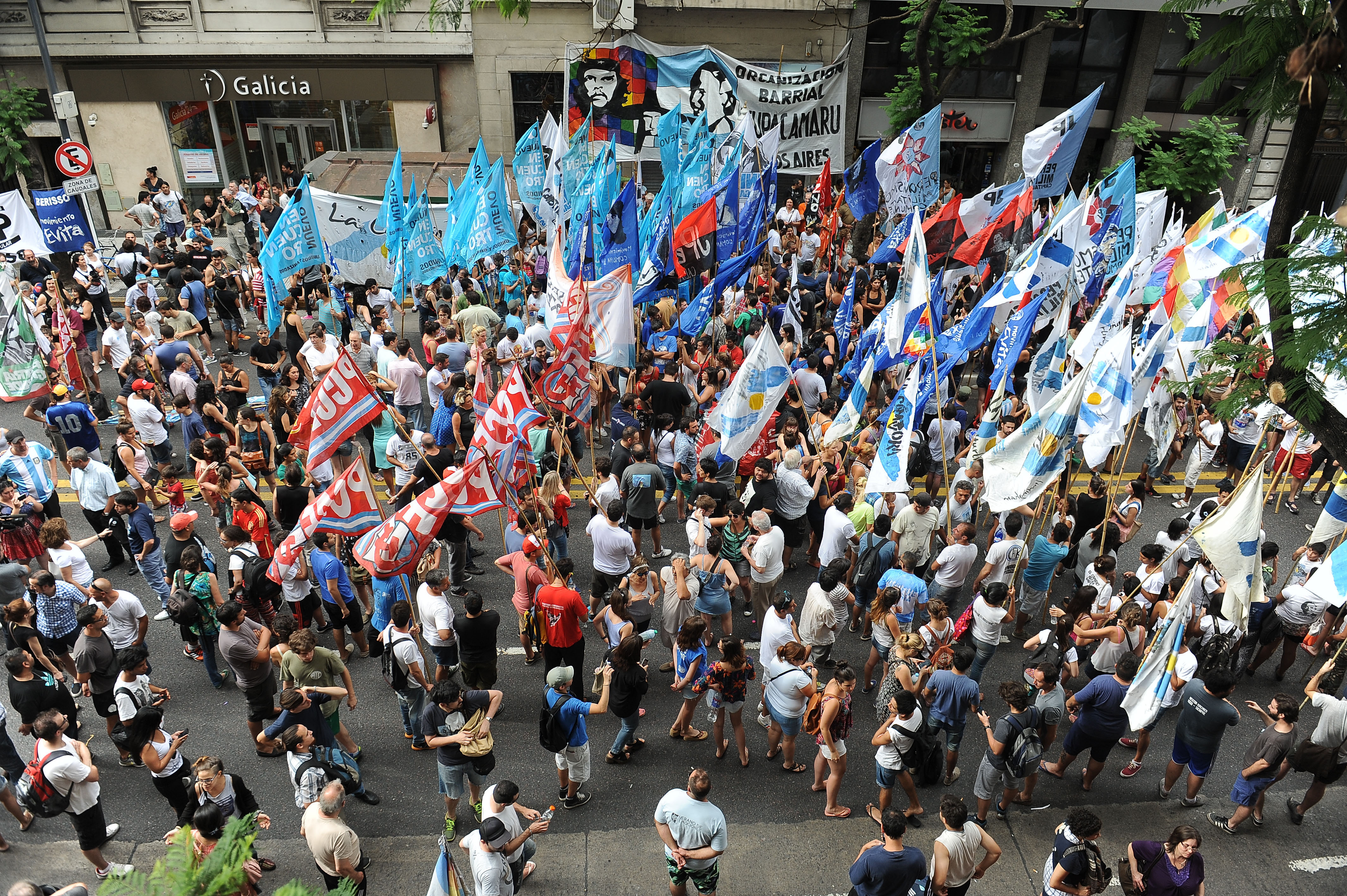 Organizaciones sociales se manifestaron por Milagro Sala