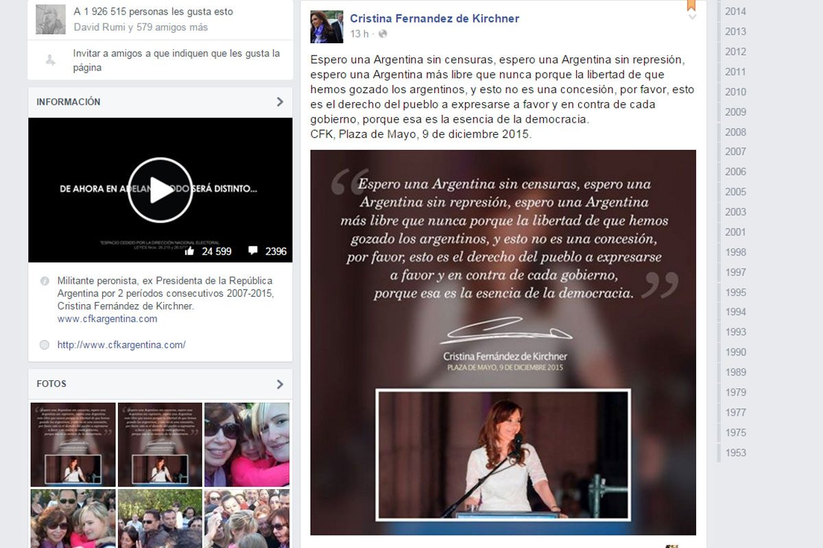 El despido de Víctor Hugo, según la ex presidenta