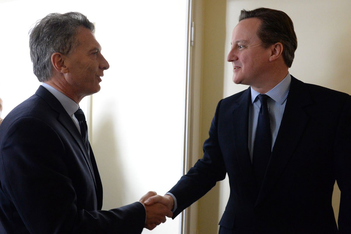 Gran Bretaña destacó cónclave entre Cameron y Macri