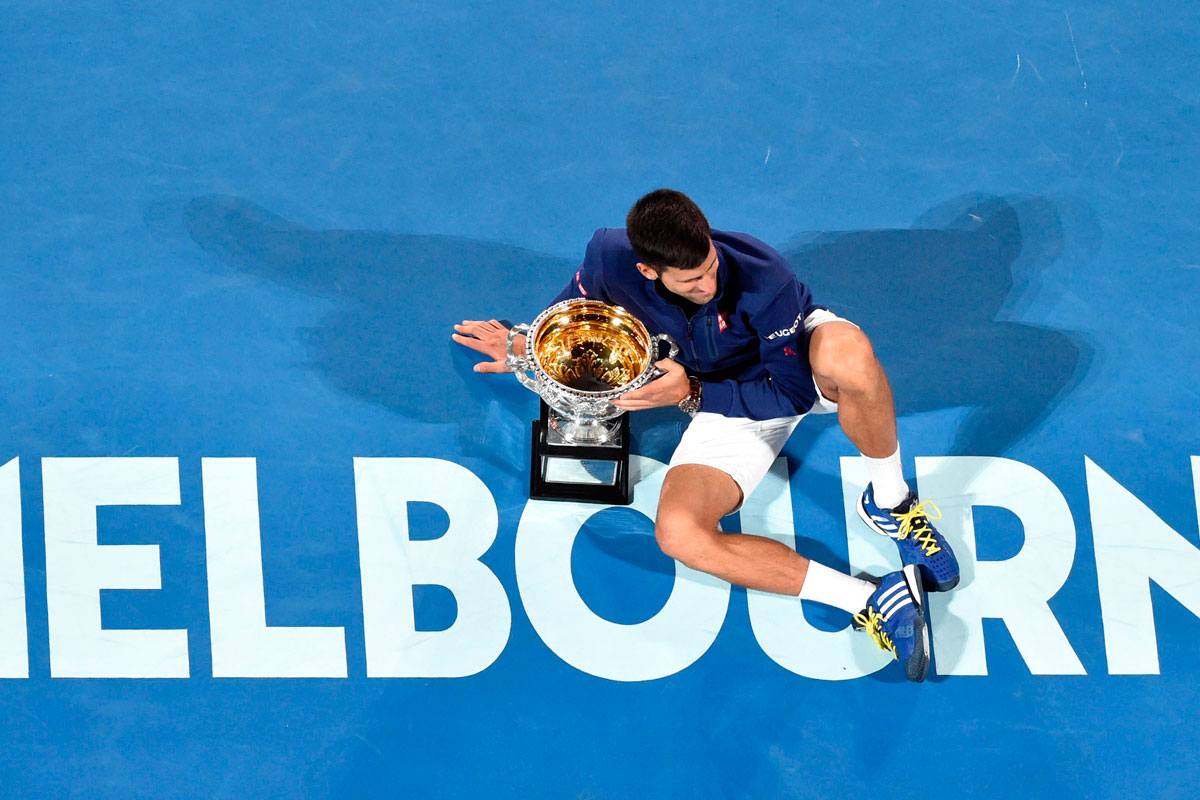 Djokovic ganó y logró su sexto Abierto de Australia
