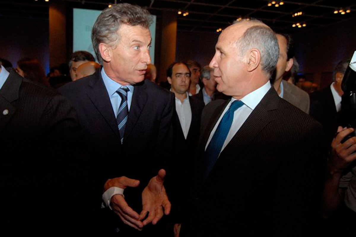 Macri recibió a Ricardo Lorenzetti en la Casa Rosada