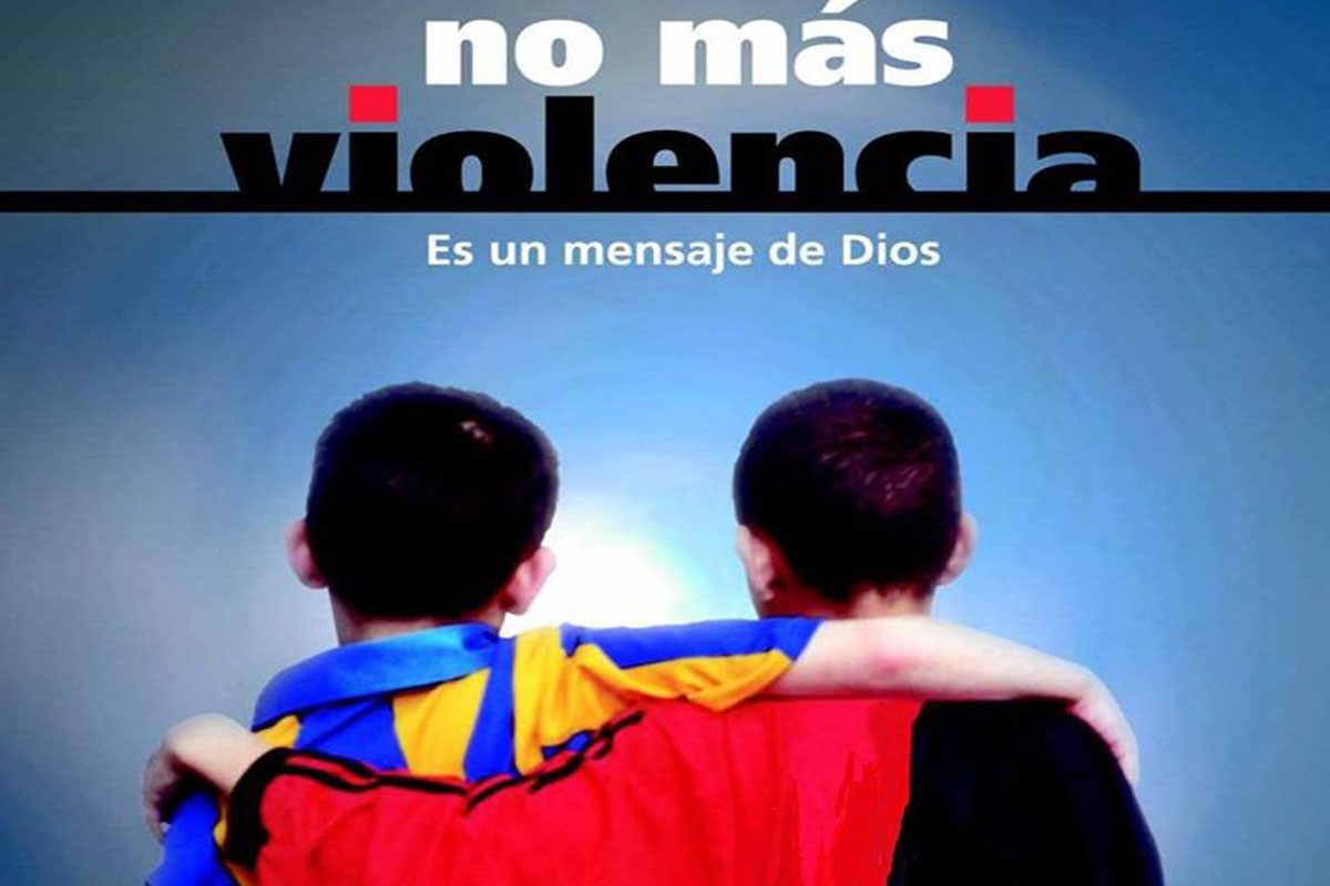“No Más Violencia”, la ONG de paz, justicia y amor