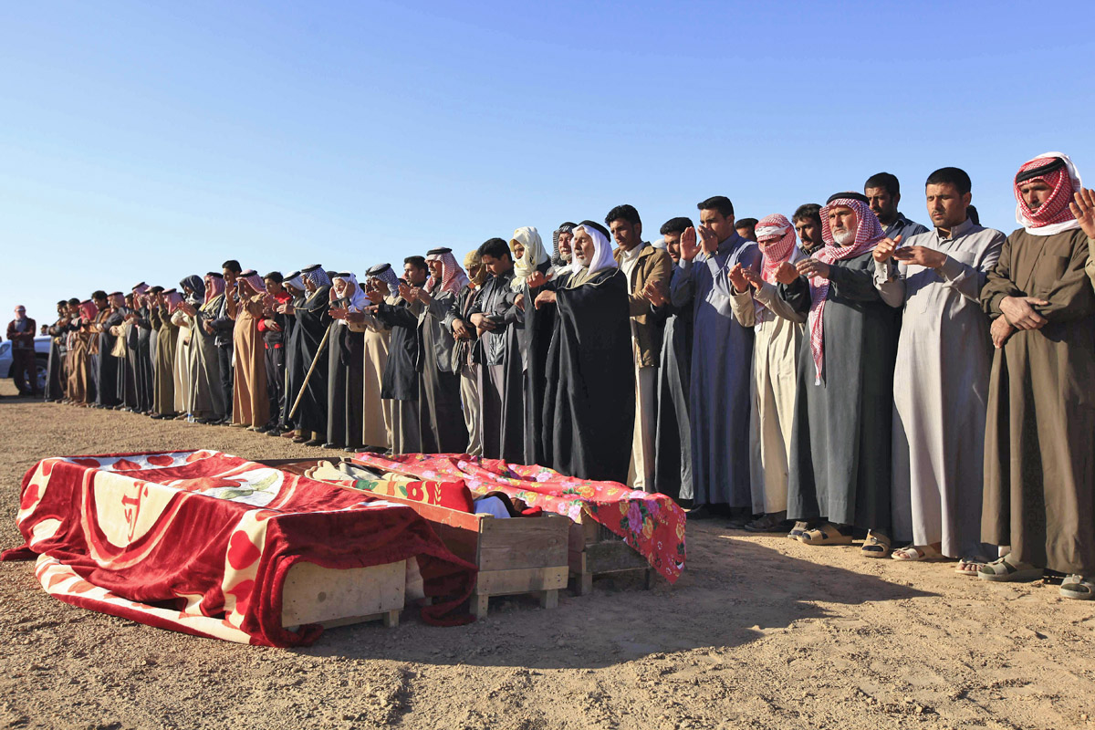 Murieron unos 25 soldados iraquíes que resistían al EI