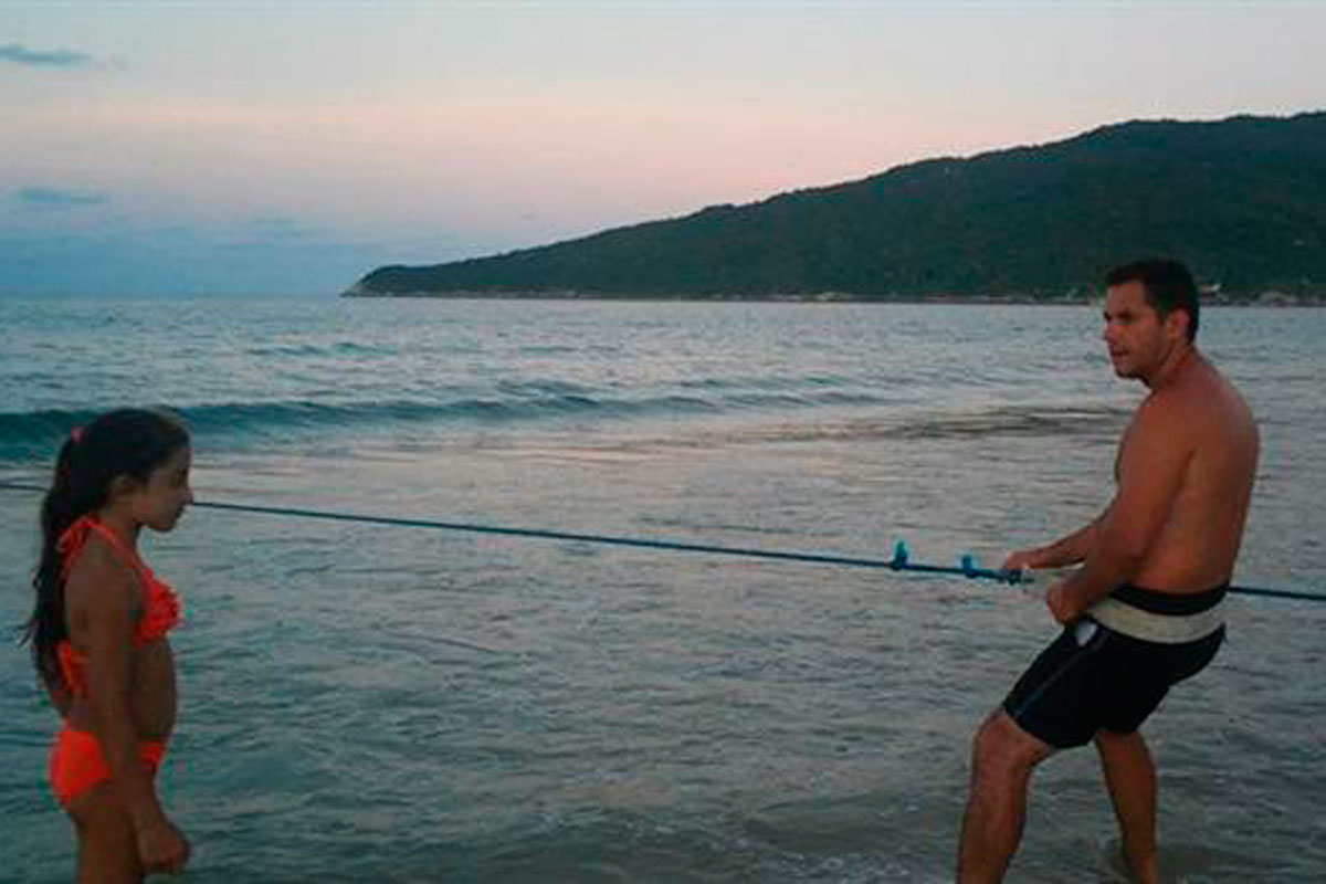 Buscan a un turista argentino y a su hija en Florianópolis