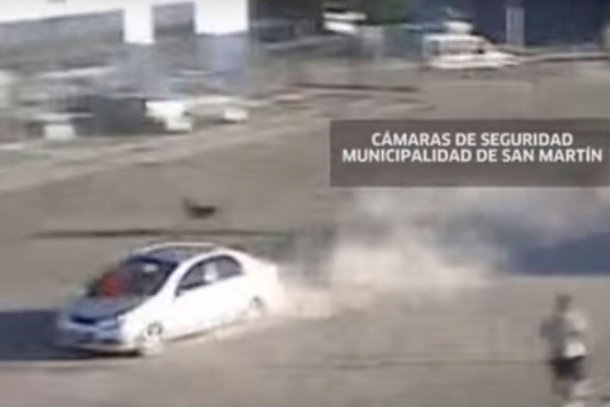Impactantes imágenes de la mujer y su beba atropelladas