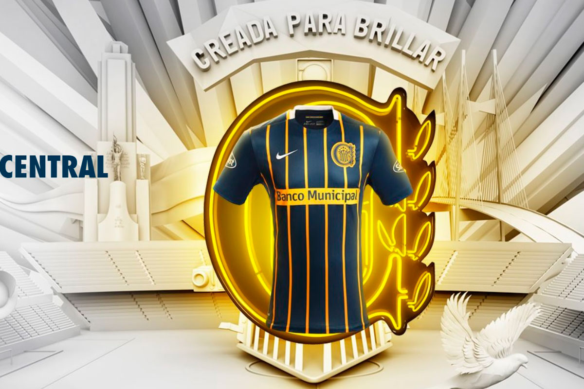 Nike lanzó la nueva camiseta de Rosario Central