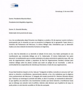 carta parlamento europeo