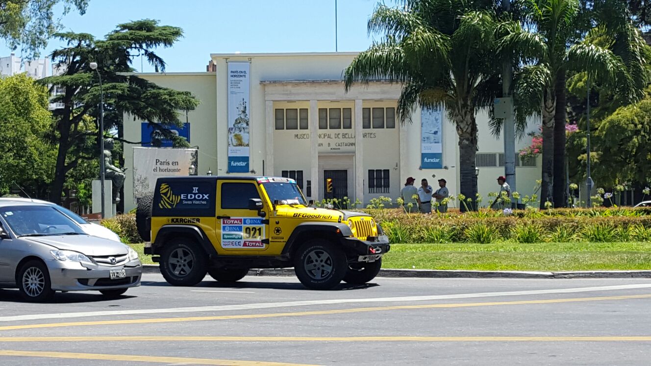 Así vivieron los rosarinos la llegada del Dakar