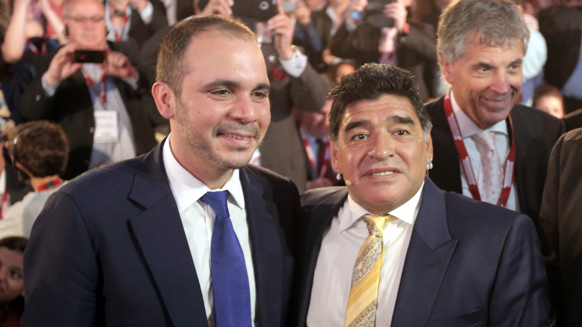 Fifa: Maradona no trabajará con el candidato Al Hussein