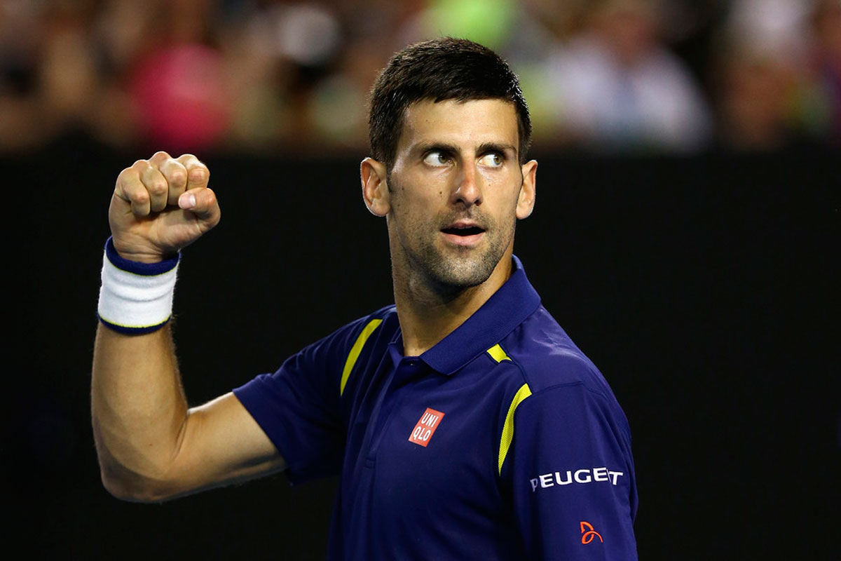 Djokovic avanzó a semifinales y se medirá con Federer
