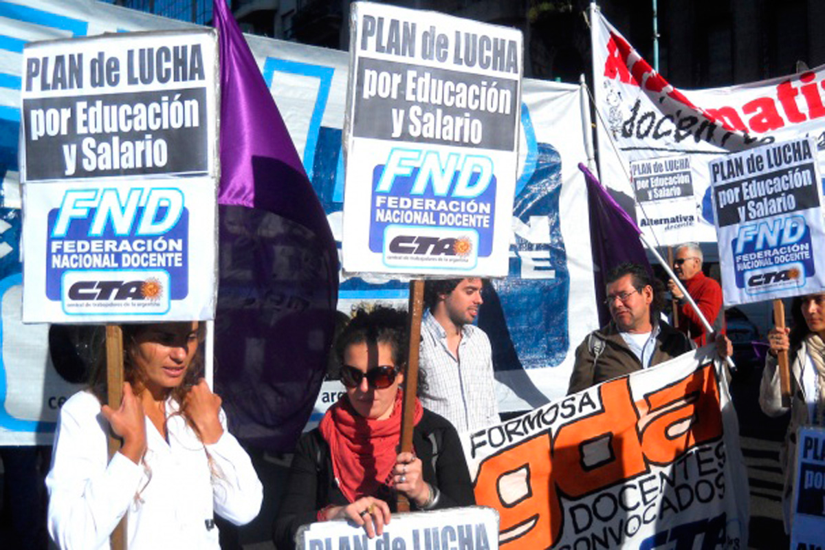 Gremios docentes aseguran que “peligra el inicio de clases”
