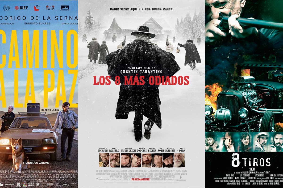 Los 8 más odiados encabeza los estrenos de la semana