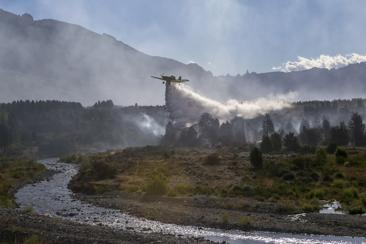 Incendio forestal en Chubut suma otro foco