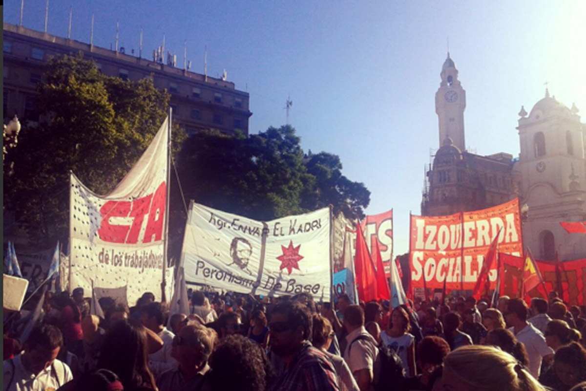 30 mil personas pidieron por la liberación de Milagro Sala