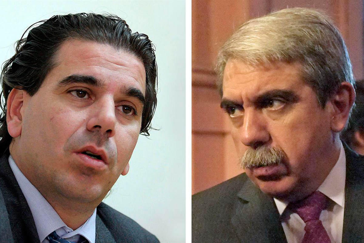 Fuga: Cristian Ritondo le apuntó a Anibál Fernandez