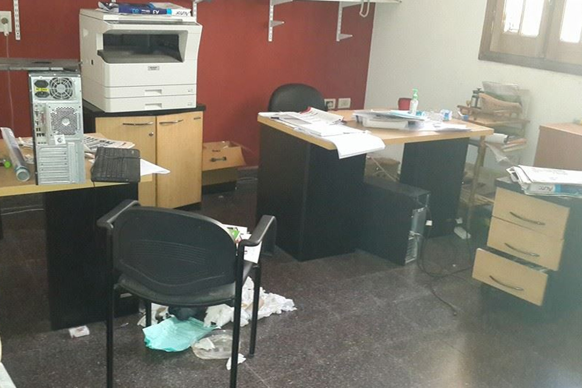 Delincuentes asaltaron la sede local de ATE