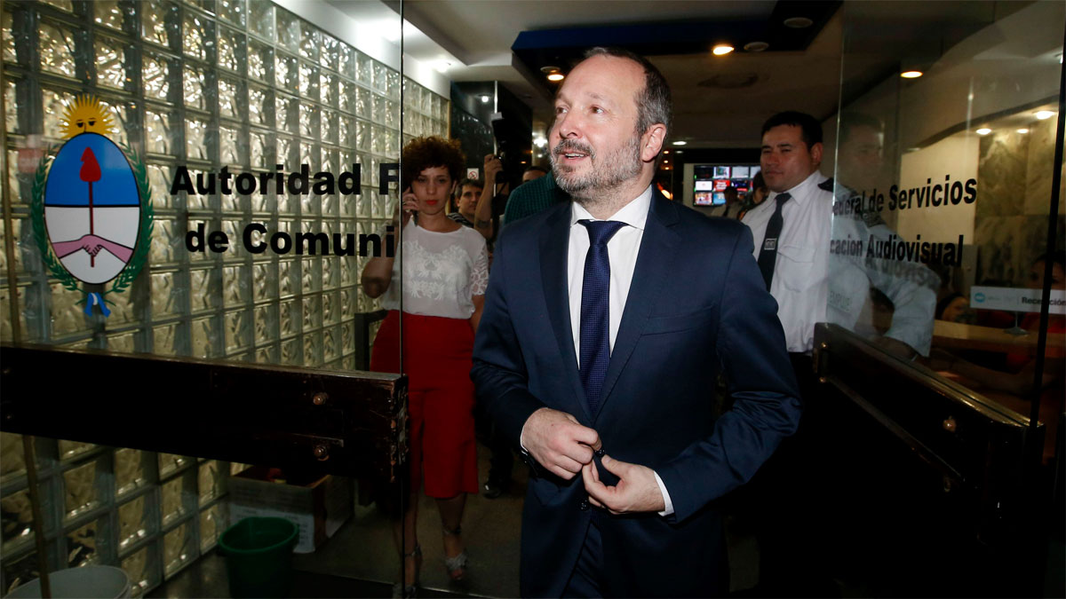 Sabatella nuevamente debió abandonar la AFSCA