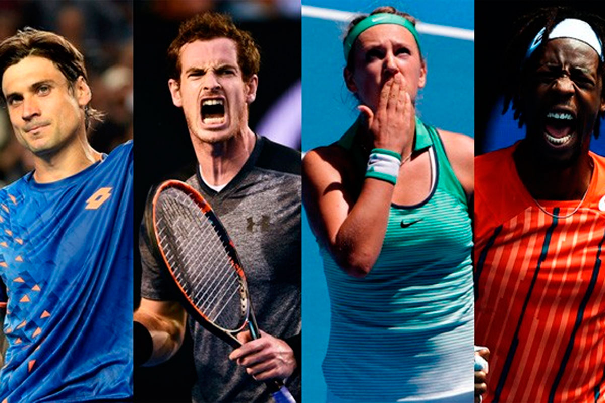 ¿Qué tenistas protagonizarán las semis en Australia?
