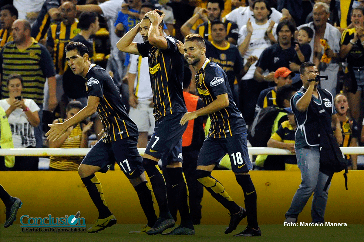 Central igualó 1 a 1 ante Nacional, con el gol agónico de Larrondo
