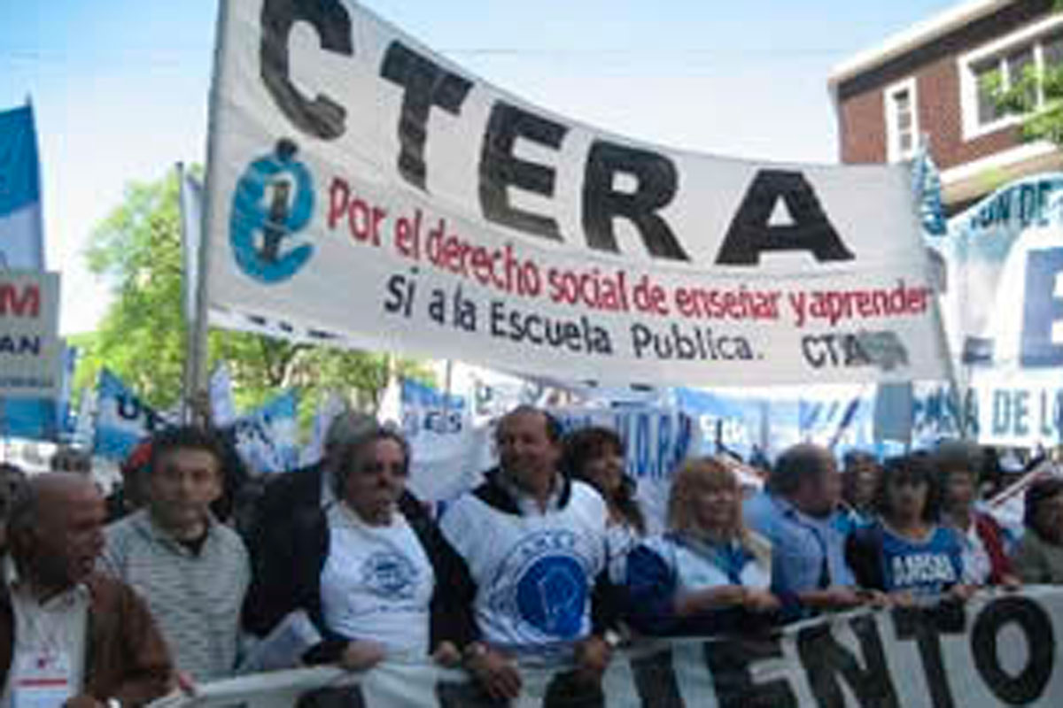 Ctera llama a no comenzar las clases el lunes