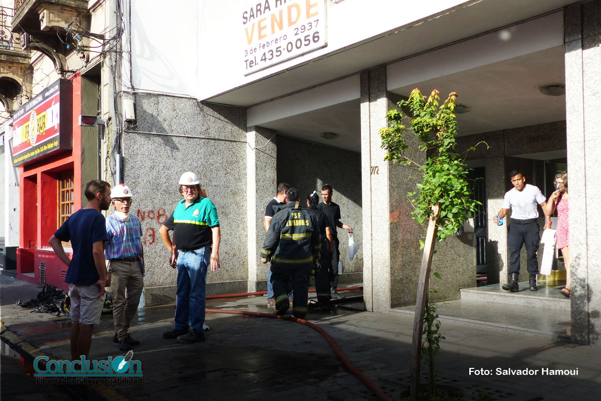 Se confirmó que el incendio de Laprida al 972 fue intencional