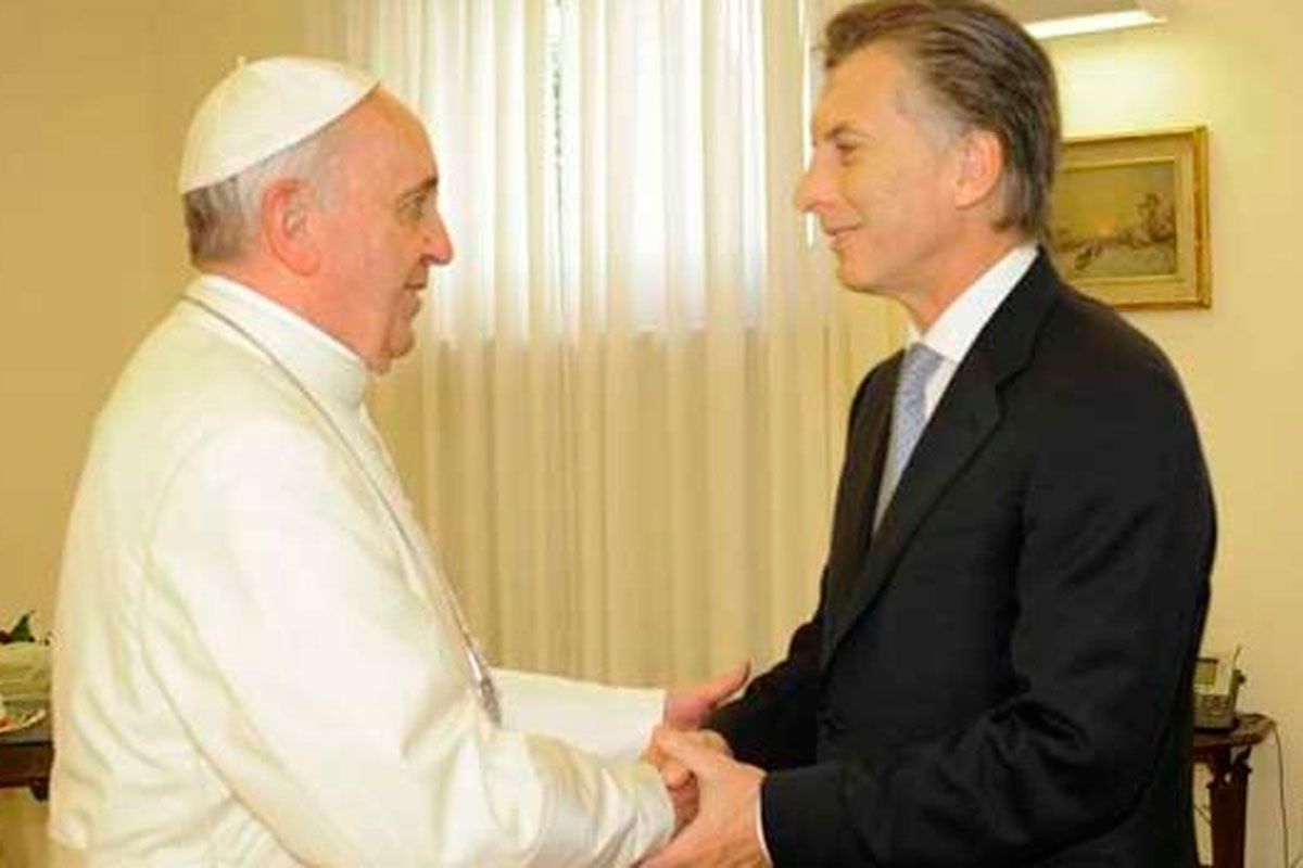 Macri viaja a Roma para encontrarse con el Papa