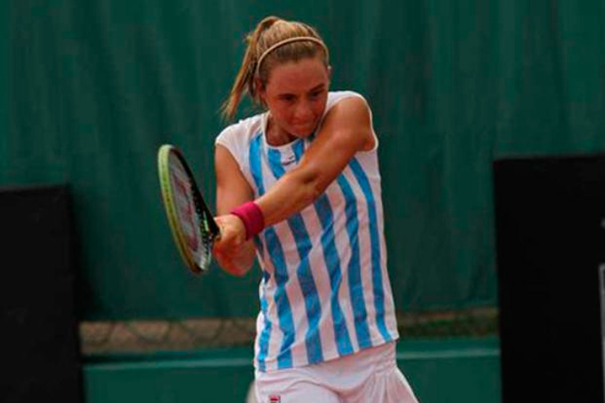 Podoroska lideró al repechaje al equipo argentino