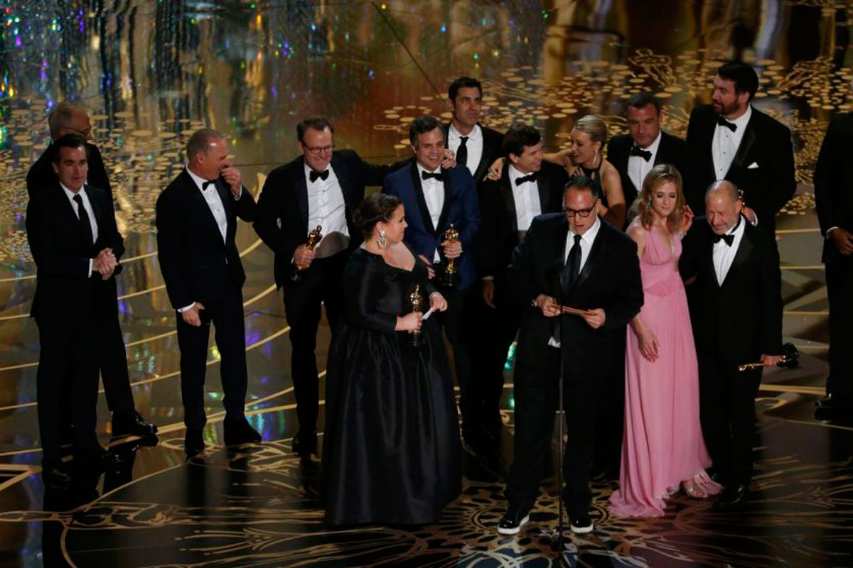 “En primera plana” se llevó el Oscar a la mejor película
