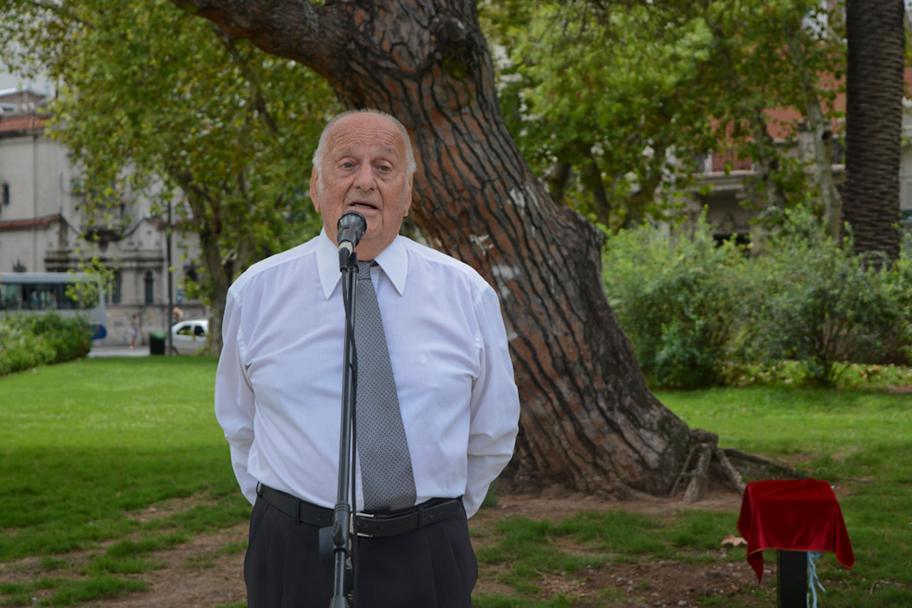 Se realizó un acto en conmemoración del nacimiento de San Martín