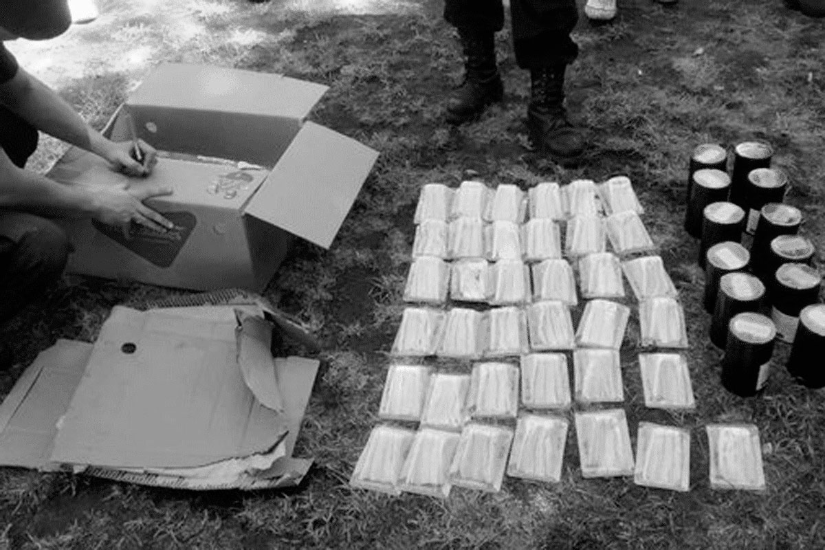 El operativo policial se hizo sentir en el Gigante