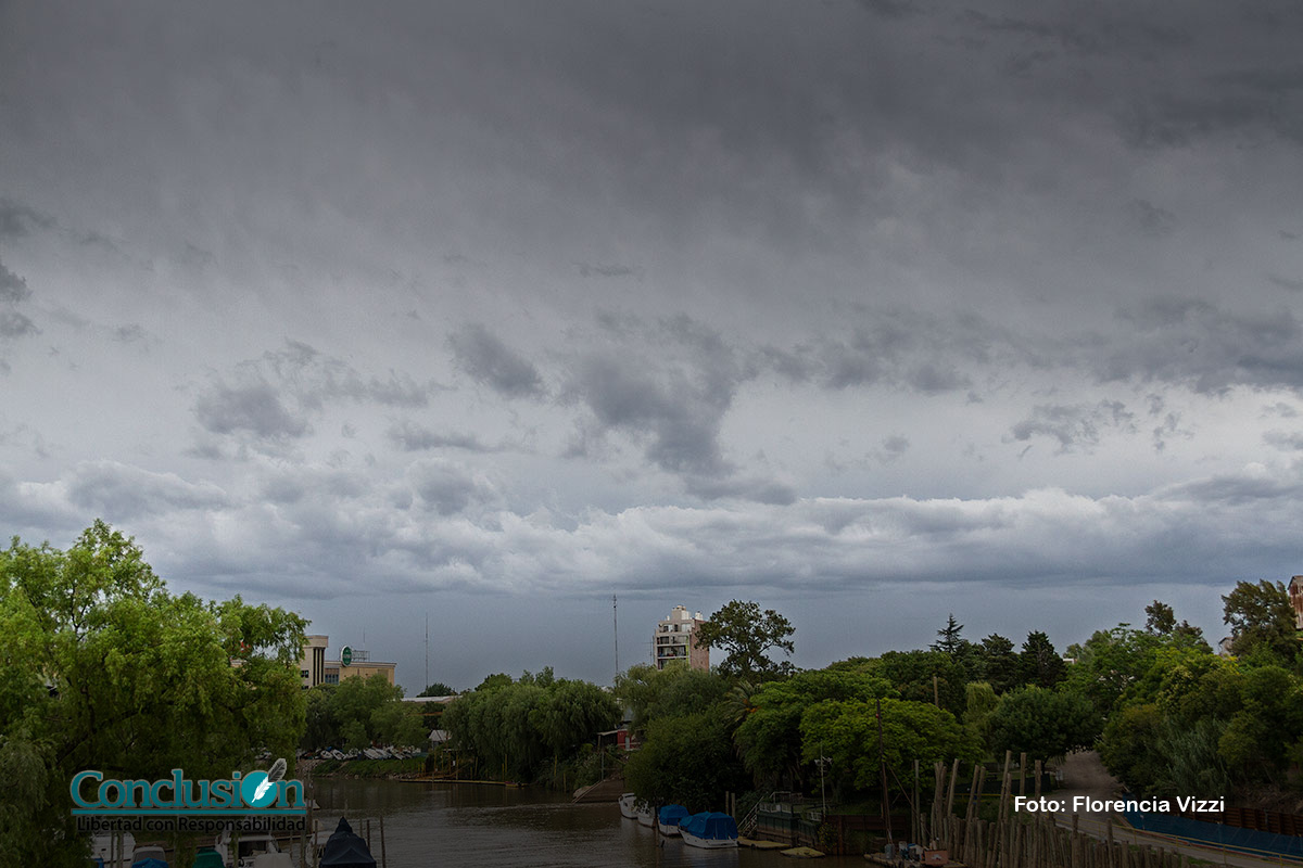 Llegó la lluvia, sigue el calor y finde con algunas nubes