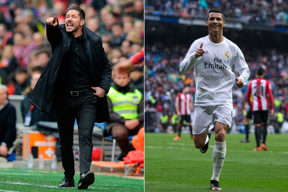 El Atlético de Simeone visita a Real Madrid en el Bernabéu