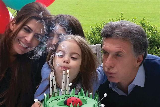 El primer cumpleaños de Macri como presidente