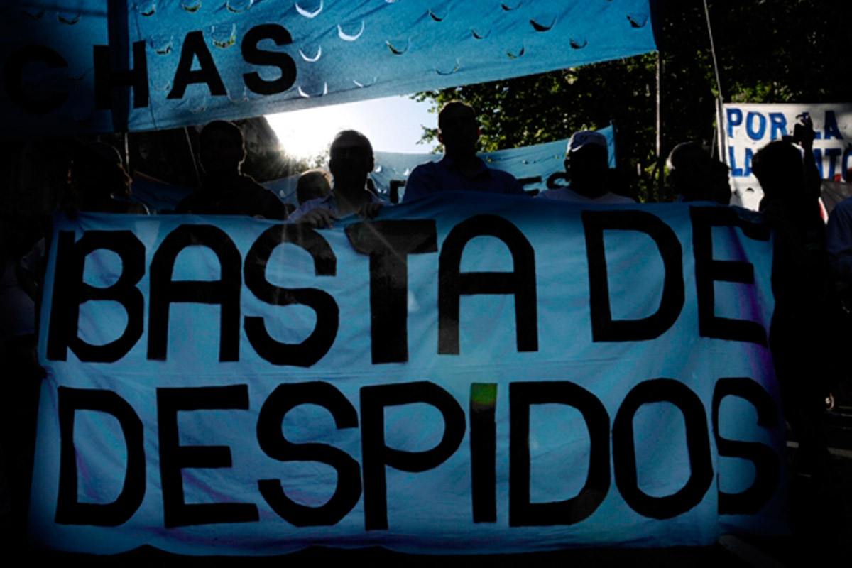 En enero se registraron 41.921 despidos en Argentina