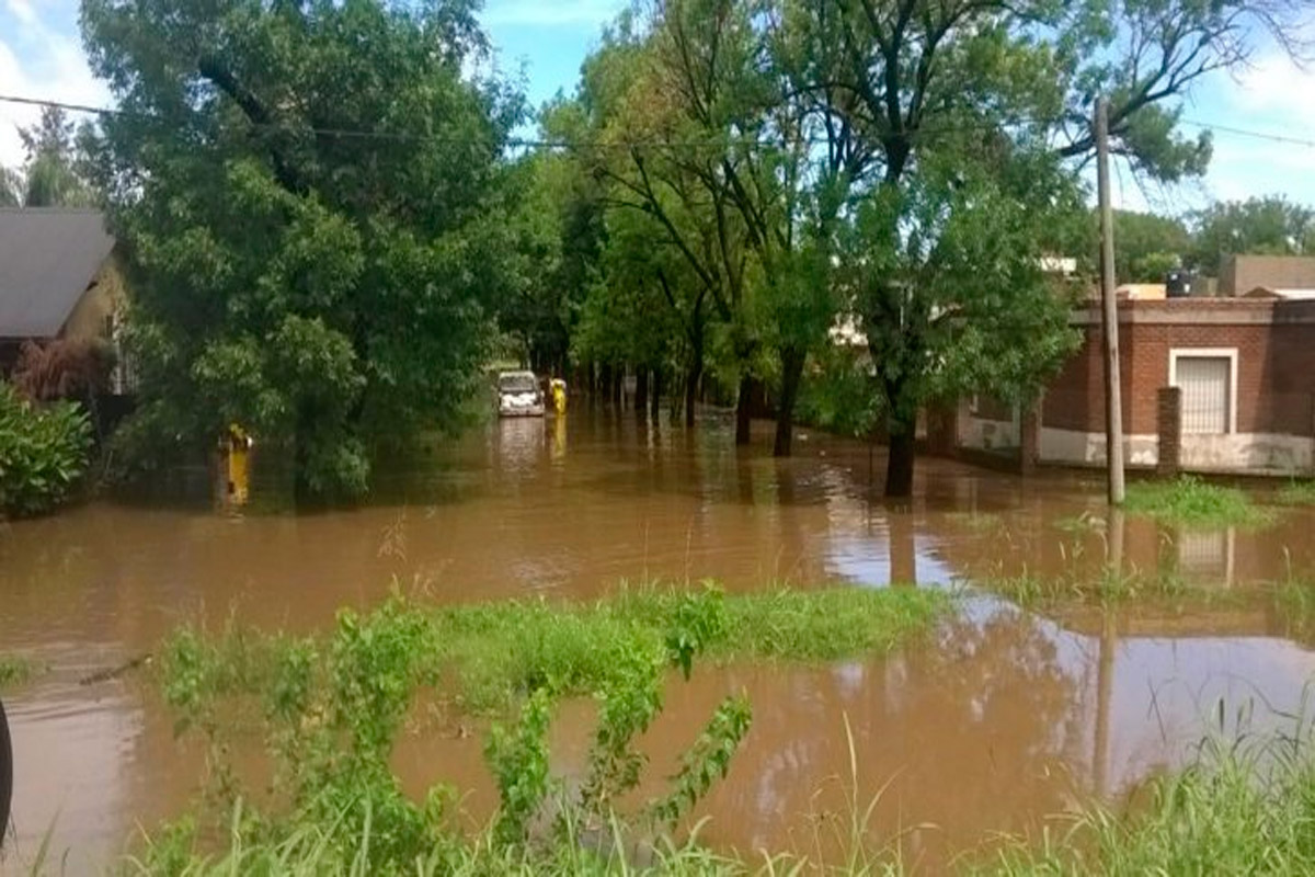 Por el temporal, Funes declaró la “emergencia hídrica”