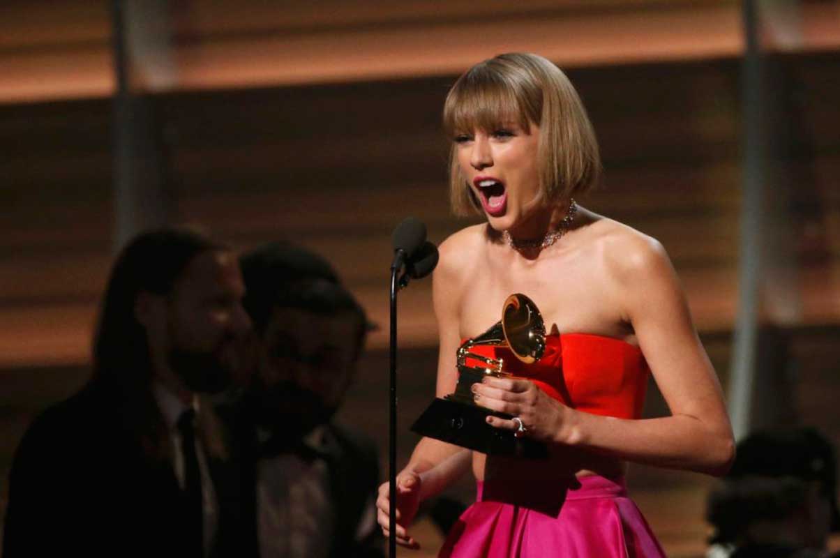 Taylor Swift ganó el Grammy a mejor disco del año
