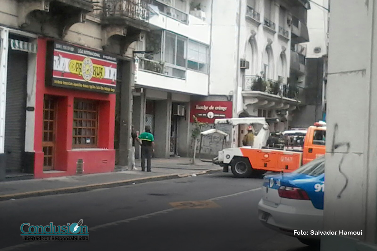 Avanza reparación estructural del edificio de Laprida 972