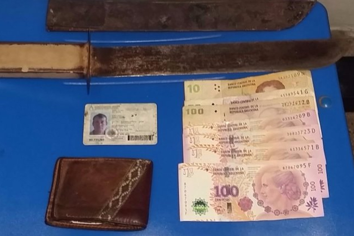 Violencia de género: agredió a su pareja con un machete