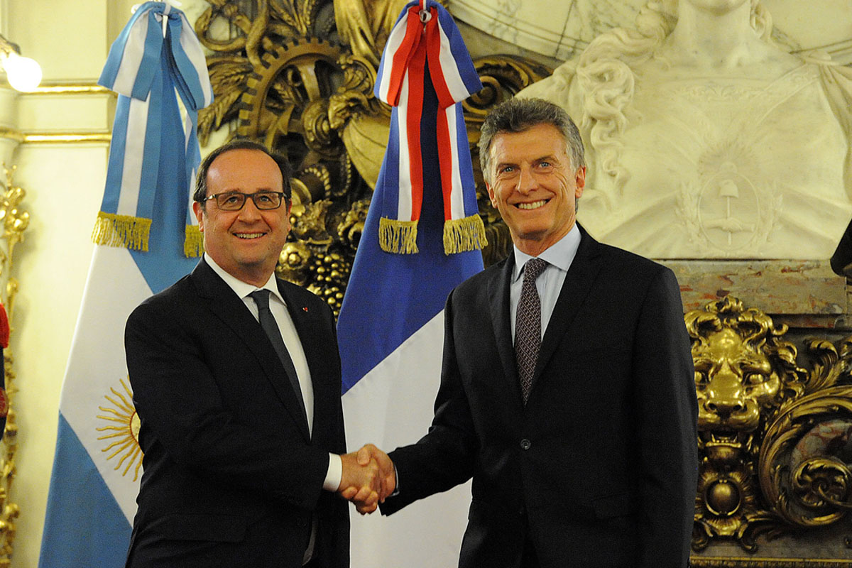 Argentina y Francia acuerdan profundizar relación bilateral