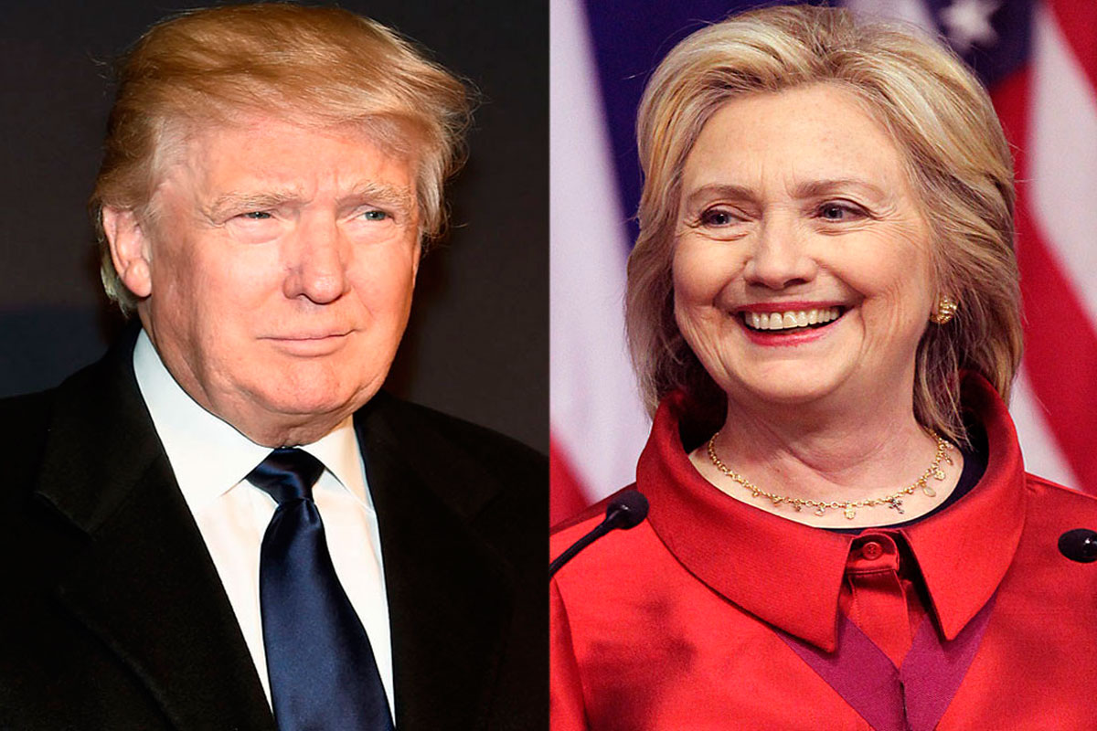 Primarias presidenciales determinantes para Trump y Clinton este sábado en EEUU