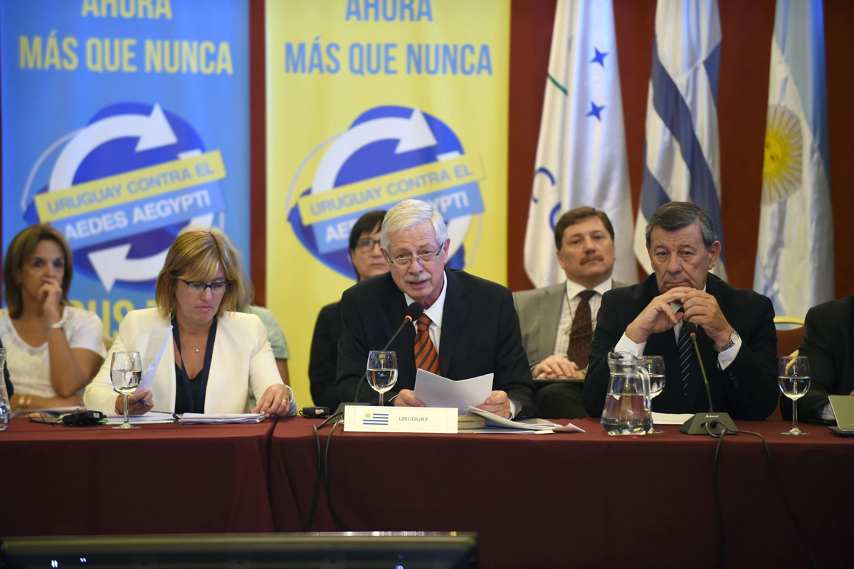 Responsables de América Latina se reúnen en Uruguay para combatir el zika
