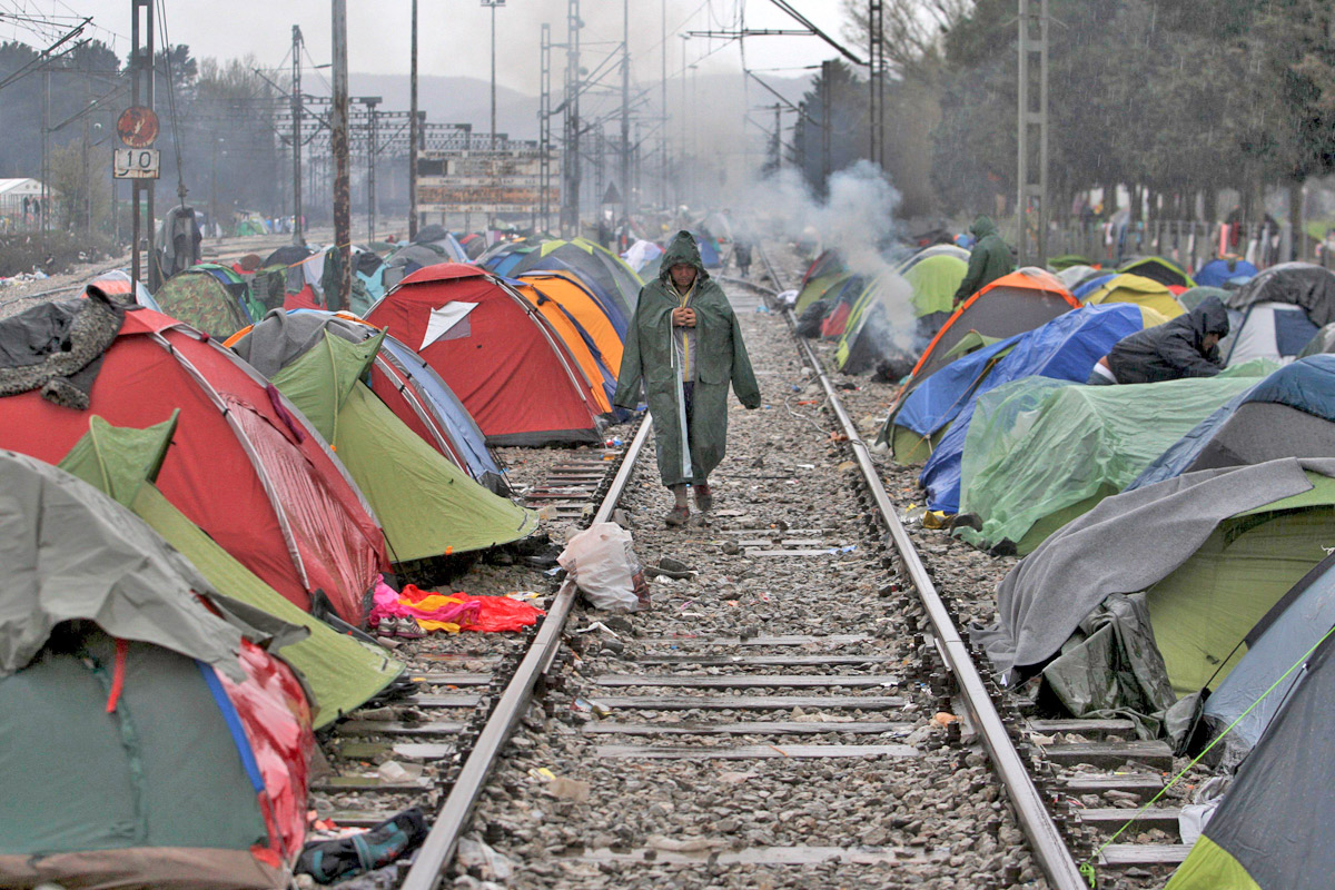 En Eslovenia y Croacia ya hay refugiados «atrapados»
