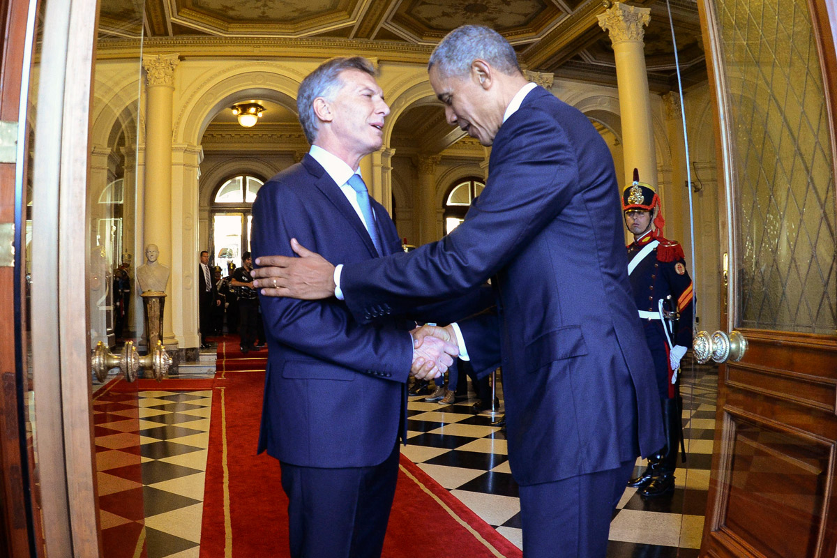 El encuentro entre Obama y Macri en imágenes