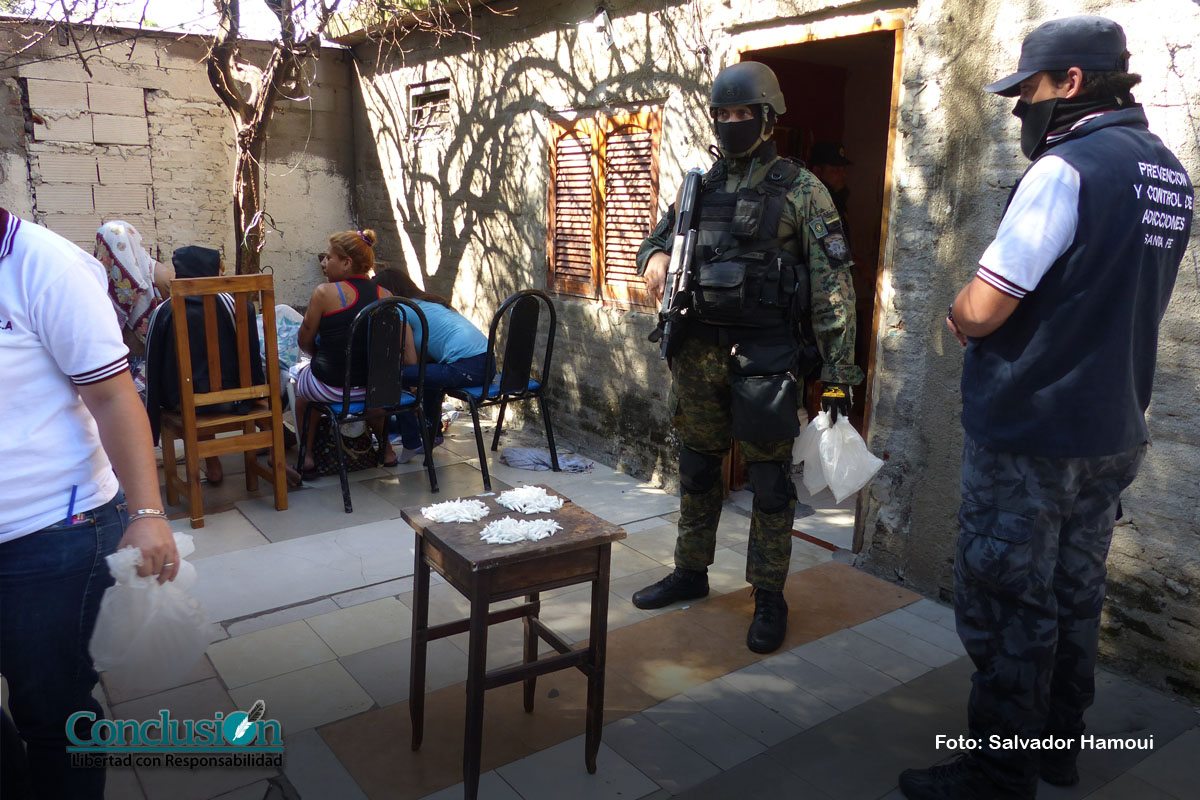 Allanamientos, detenidos, secuestro de drogas y dinero